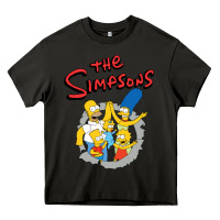 Asphalt the simpsons funny family Heavy Core Tee - artisFamous