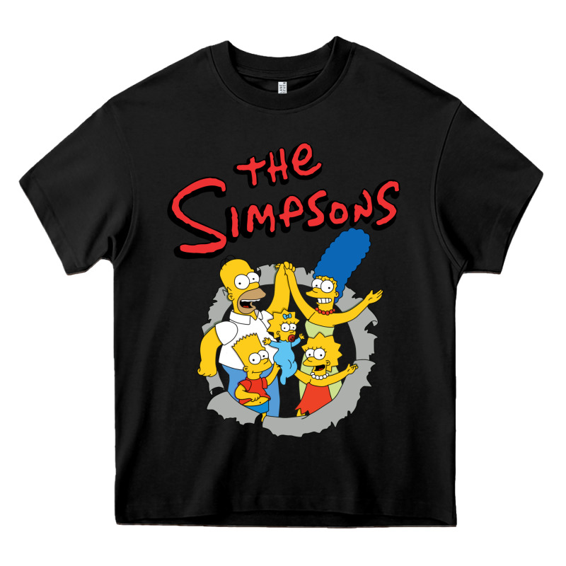 The Simpsons Funny Family Heavy Core Tee by artisFamous | Teevron