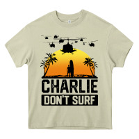Mossy summer vacation charlie don't surf Heavy Core Tee - artisFamous