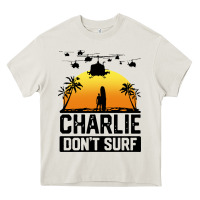 Summer Vacation Charlie Don't Surf Heavy Core Tee | Teevron