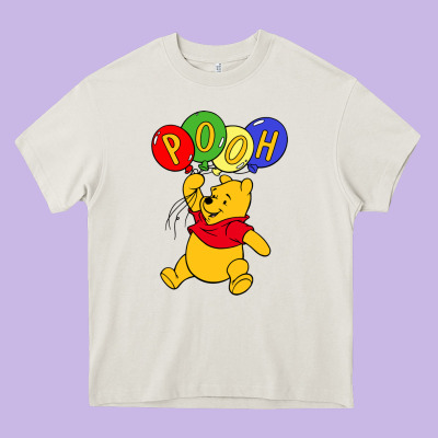 Hunny The Pooh Heavy Core Tee Designed By Artisfamous