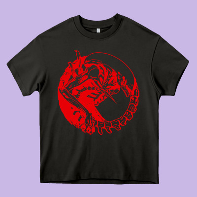 Xenomorph Heavy Core Tee Designed By Artisfamous