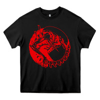 Black xenomorph Heavy Core Tee - artisFamous