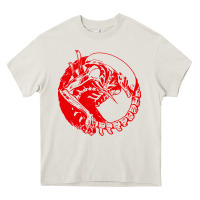 Cream xenomorph Heavy Core Tee - artisFamous