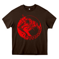 Chocolate Brown xenomorph Heavy Core Tee - artisFamous