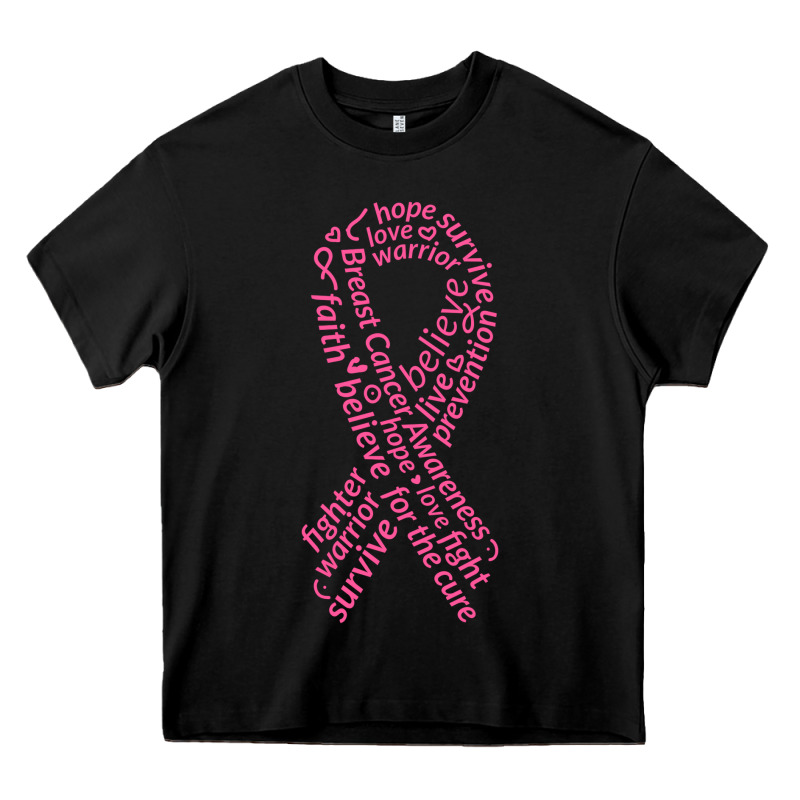 Pink Ribbon Heavy Core Tee by artisFamous | Teevron