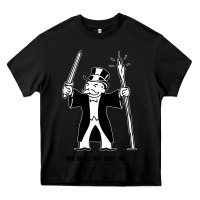 Black you shall not pass go Heavy Core Tee - artisFamous