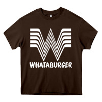 Chocolate Brown new whataburger Heavy Core Tee - artisFamous