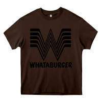 Chocolate Brown new whataburger Heavy Core Tee - artisFamous