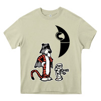 Mossy hobbes and calvin Heavy Core Tee - artisFamous