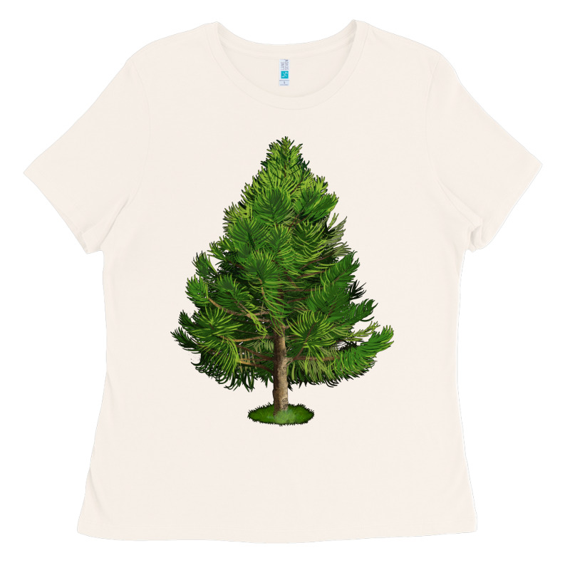 White Pine Tree Illustrations Ladies Tee by LillyAllenDesigns | Teevron