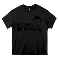 Black be curious not judgemental Heavy Core Tee - artisFamous