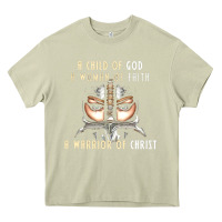 Mossy child of god woman of faith warrior of christ Heavy Core Tee - artisFamous