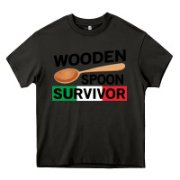 Asphalt funny wooden spoon survivor Heavy Core Tee - artisFamous