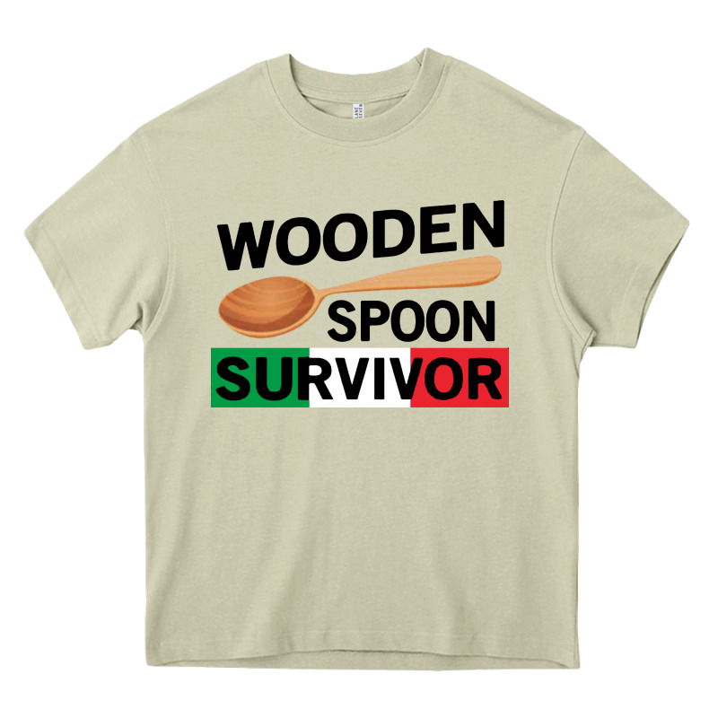Funny Wooden Spoon Survivor Heavy Core Tee by artisFamous | Teevron