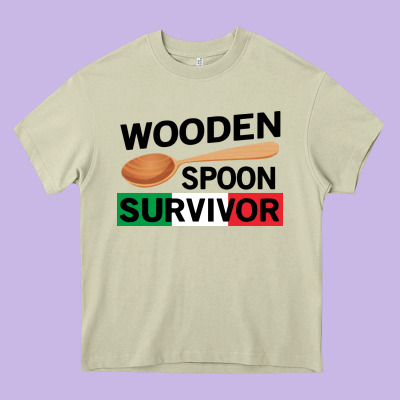 Funny Wooden Spoon Survivor Heavy Core Tee Designed By Artisfamous