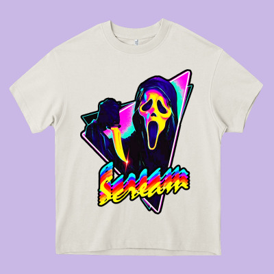 Scream Horror Movie Heavy Core Tee Designed By Artisfamous