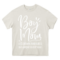Cream boy mom less drama than girls but harder to Heavy Core Tee - artisFamous