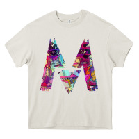 Cream maroon five Heavy Core Tee - artisFamous