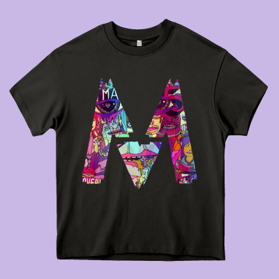 Maroon Five Heavy Core Tee Designed By Artisfamous