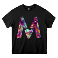 Black maroon five Heavy Core Tee - artisFamous