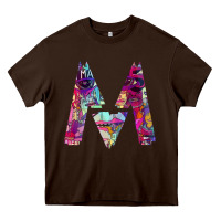 Chocolate Brown maroon five Heavy Core Tee - artisFamous