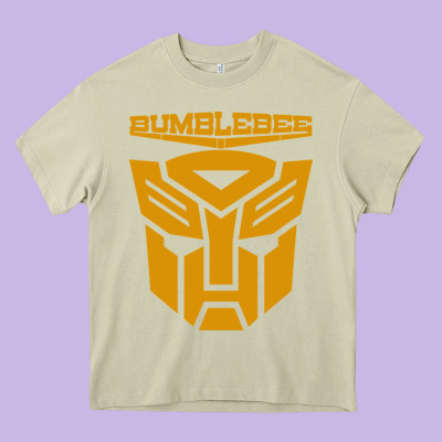 Bumblebee Heavy Core Tee Designed By Artisfamous