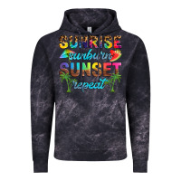 Cloud Black sunrise sunburn sunset repeat Vintage Hoodie - Artiststas