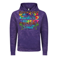 Cloud Purple sunrise sunburn sunset repeat Vintage Hoodie - Artiststas