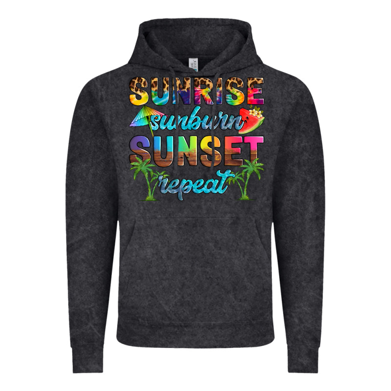 Sunrise Sunburn Sunset Repeat Vintage Hoodie by Artiststas | Teevron