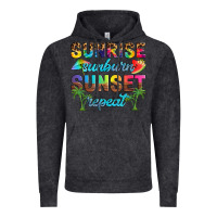 Vintage Black sunrise sunburn sunset repeat Vintage Hoodie - Artiststas