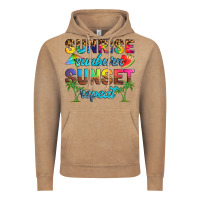Vintage Coffee sunrise sunburn sunset repeat Vintage Hoodie - Artiststas