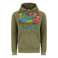 Vintage Olive sunrise sunburn sunset repeat Vintage Hoodie - Artiststas