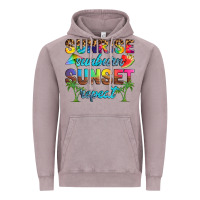 Vintage Zinc sunrise sunburn sunset repeat Vintage Hoodie - Artiststas