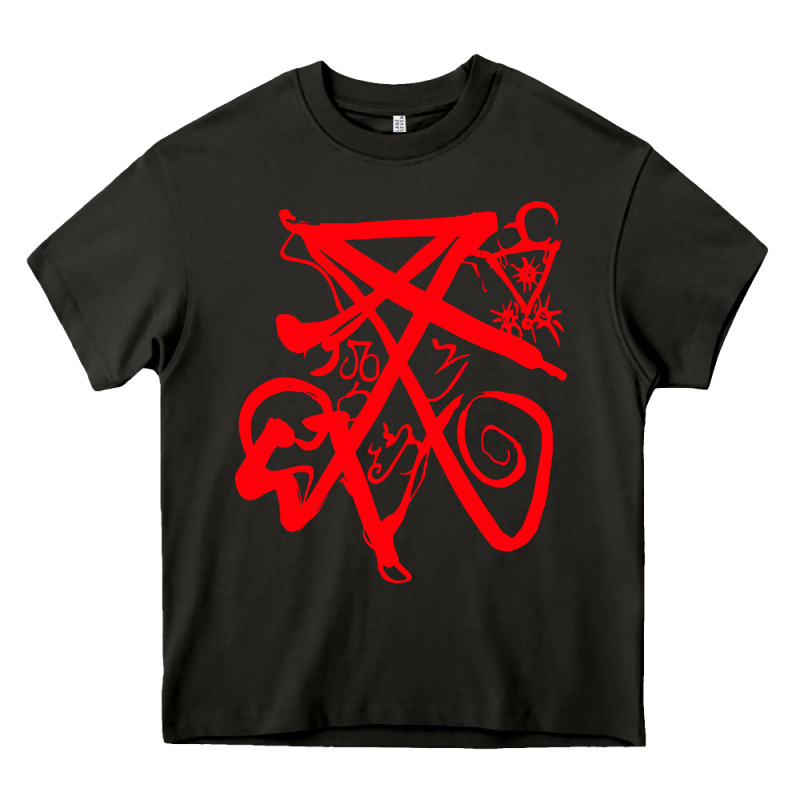 Lucifer Calligraphy 2 Heavy Core Tee by artisFamous | Teevron