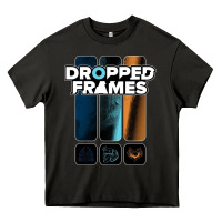 Asphalt dropped frames Heavy Core Tee - artisFamous