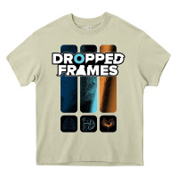 Mossy dropped frames Heavy Core Tee - artisFamous