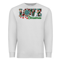 Dove Grey christmas love windmill Premium Sweatshirt - RanaPortraitStore