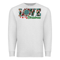 Oatmeal Heather christmas love windmill Premium Sweatshirt - RanaPortraitStore