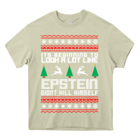 Mossy epstein didnt kill himself christmas Heavy Core Tee - artisFamous