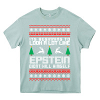Arona epstein didnt kill himself christmas Heavy Core Tee - artisFamous