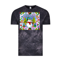 Cloud Black Chillin Snow Vintage Tee - CowhideDigitalArt