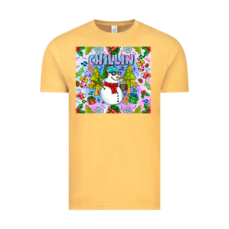 Chillin Snow Vintage Tee by CowhideDigitalArt | Teevron