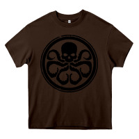 Chocolate Brown hydra Heavy Core Tee - artisFamous
