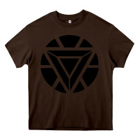 Chocolate Brown arc reactor   new element Heavy Core Tee - artisFamous