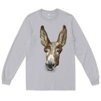Moon Dust american mammoth jackstock donkey  face Long Sleeve Tee - LillyAllenDesigns