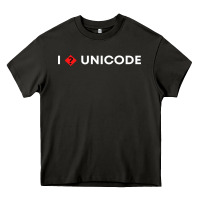 Asphalt i � unicode Heavy Core Tee - artisFamous