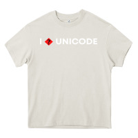Cream i � unicode Heavy Core Tee - artisFamous