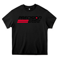 Black precision turbo engine classic Heavy Core Tee - artisFamous