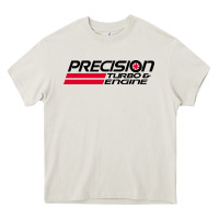 Cream precision turbo engine classic Heavy Core Tee - artisFamous